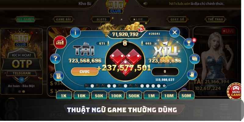 Thuật ngữ game thường dùng